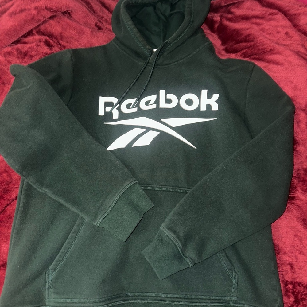 Reebok Men's Green Hoodie